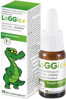 Loggic + Lactobacillus rhamnosus gg in Tropfen von 7 ml PHARMABEST Hover Image