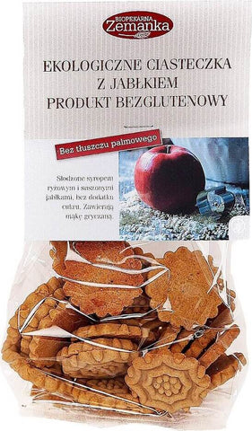 Glutenfreie Kekse mit Apfel BIO 100 g - ZEMANKA