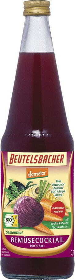 Mehrgemüse-Saft BIO 700 ml - BEUTELSBACHER Hover Image