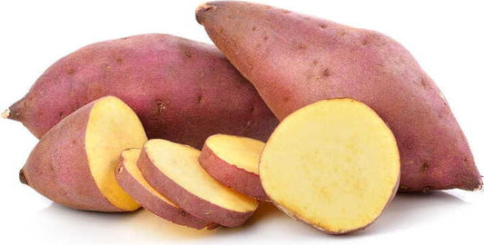 Großpackung BIO PLANET weiße Süßkartoffeln, frisch, ca. 6 kg, natürliche Bio-Qualität, ideal für gesunde Mahlzeiten