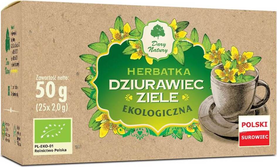 Johanniskraut-Kräutertee BIO (25 x 2 g) - GESCHENKE DER NATUR Hlavní obrázek produktu