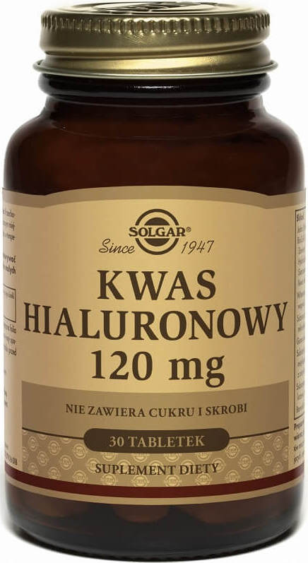 Hyaluronsäure 120 mg 30 Tabletten SOLGAR Hover Image