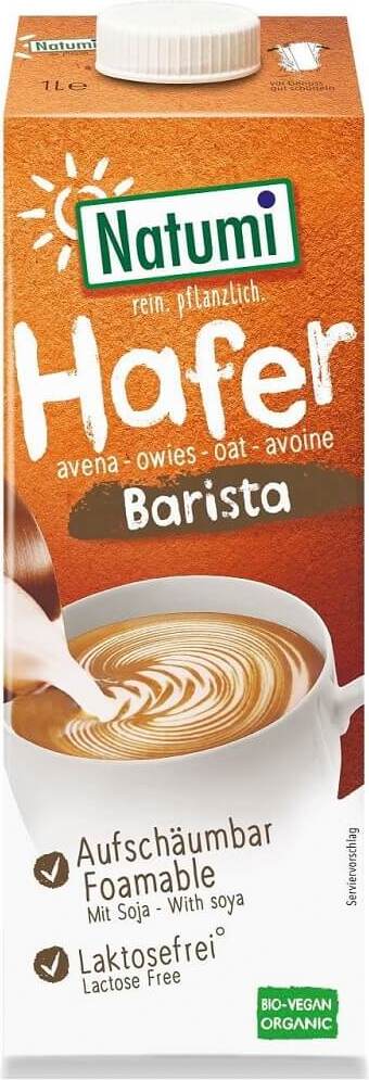 Haferdrink mit Soja Barista BIO 1000 ml - NATUMI Fő kép