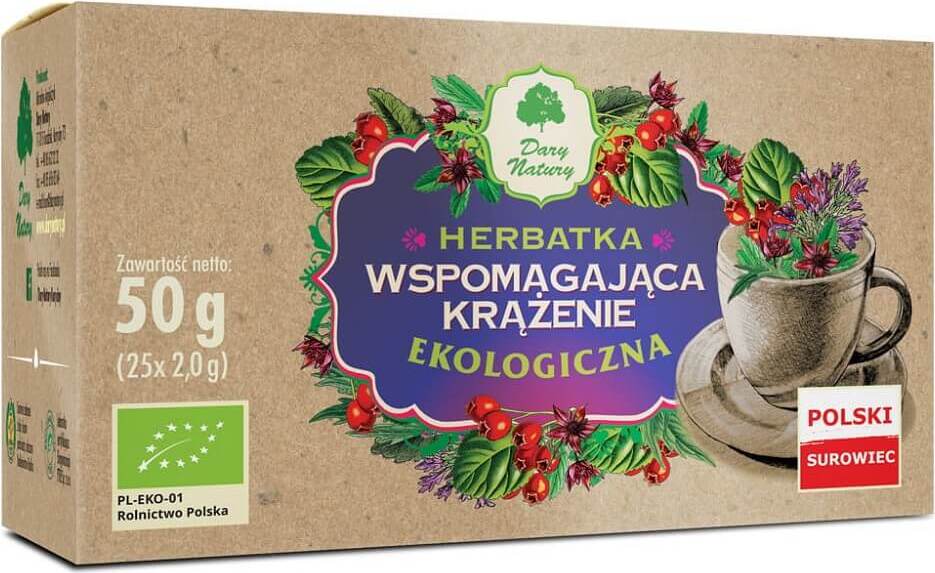 Unterstützender Tee - - BIO-Kreislauf (25 x 2 g) - GESCHENKE DER NATUR Hlavní obrázek produktu