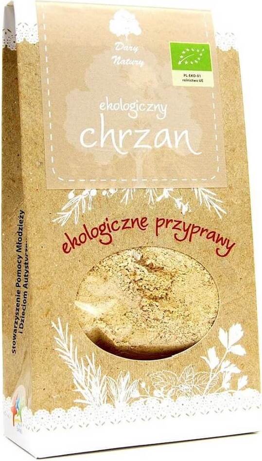 Gemahlener Meerrettich BIO 40 g - GESCHENKE DER NATUR Imagen principal del producto