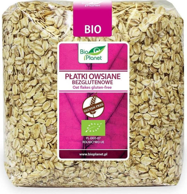 Glutenfreie Haferflocken BIO 1 kg - BIO PLANET Hover Image