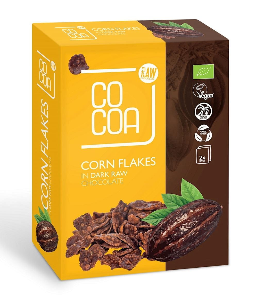 Cornflakes Zartbitterschokolade BIO (2 x 100 g) 200 g - COCOA