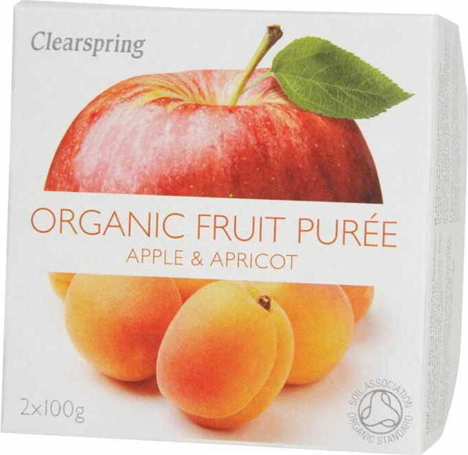 Apfel - Aprikosendessert BIO 200 g CLEARSPRING