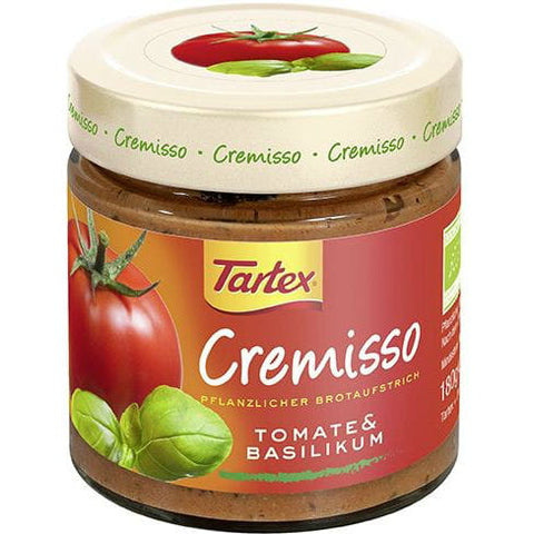 Tomaten / Basilikum Sonnenblumenpaste BIO 180 g - TARTEX