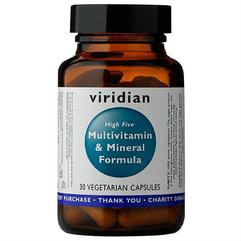 High Five Multivitamin & Mineral Formel 30 Kapseln VIRIDIAN