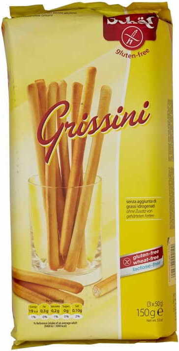 Glutenfreie Grissini-Sticks 150 g SCHÄR Hover Image