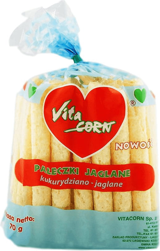 Hirse-Mais-Sticks 70 g VITACORN Hover Image