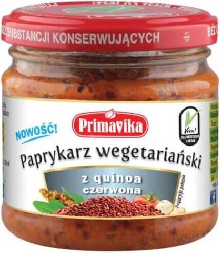 Vegetarische Paprika mit rotem Quinoa 160 g PRIMAVIKA