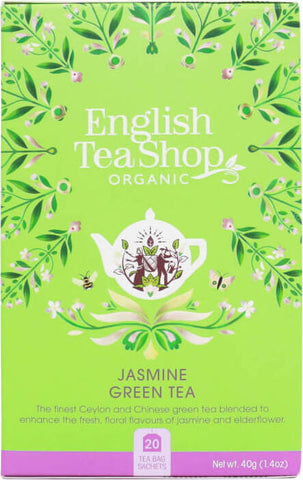 Grüner Jasmintee 20x2g BIO 40 g ENGLISH TEA SHOP