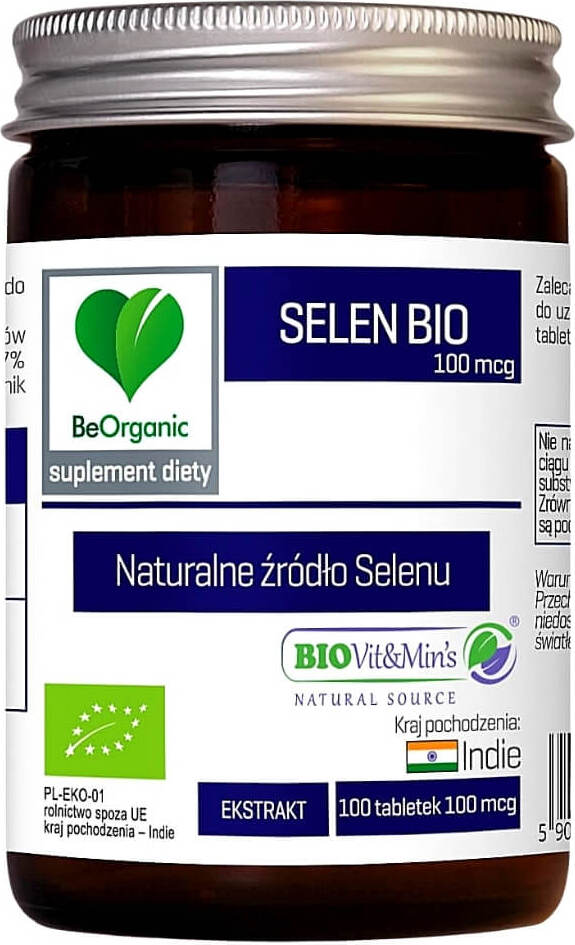 Selenextrakt BIO 100 Tabletten (100 mcg) - BE ORGANIC