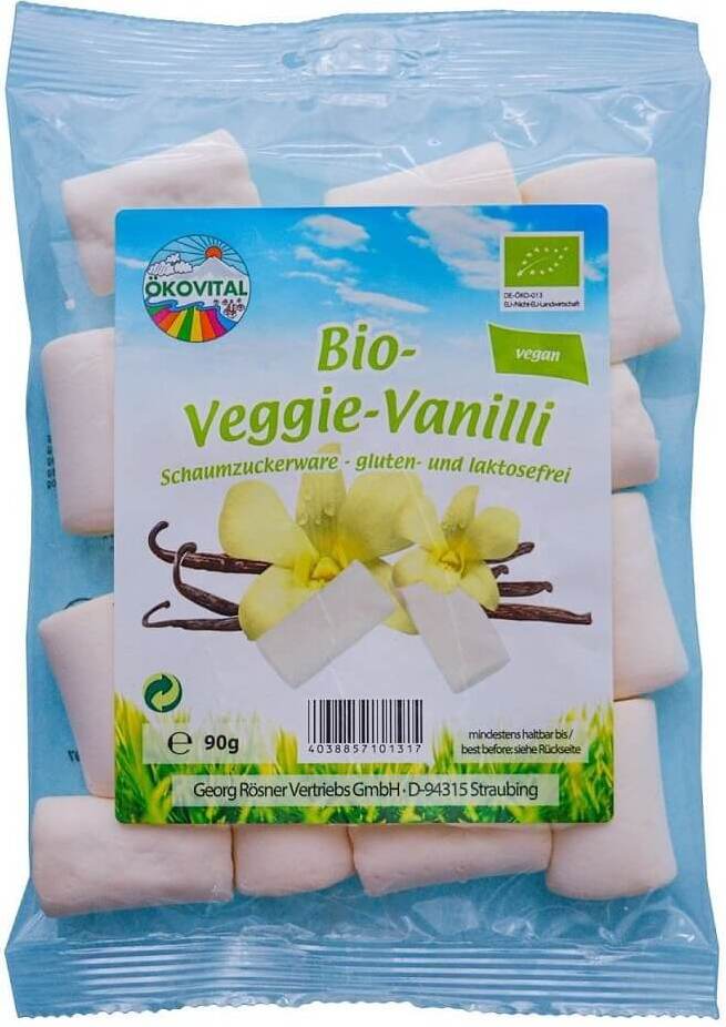 Laktosefreier Vanilleschaum glutenfrei BIO 90 g - OKOVITAL