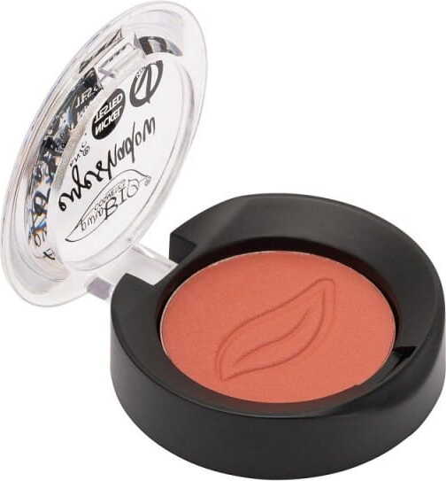 Matte Eco-Lidschatten 28 in 25 g von PUROBIO, natürliche Lidschattenpalette mit nachhaltigem Design, sichtbare Lidschattenfarben.