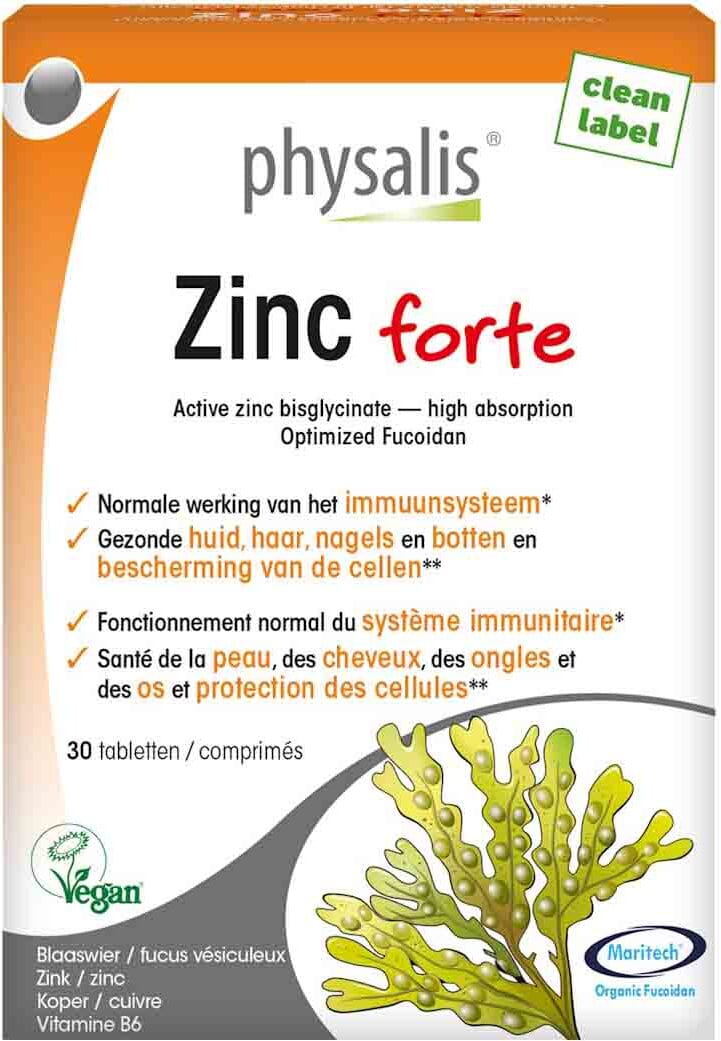 Zink FORTE 30 Tabletten (185 g) - PHYSALIS