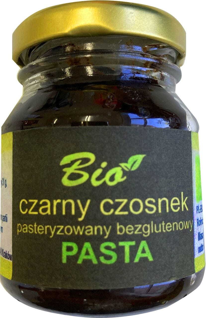 Schwarze Knoblauchpaste glutenfrei BIO 80 g - PRODUKTE AUS DER NATUR