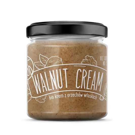 Bio-Walnusscreme von DIET FOOD, 200 g, cremige Nussbutter aus Bio-Walnüssen für gesunden Genuss