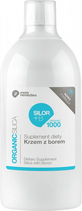 Silizium mit Bor Silor + b Silica mit Bor 1000ml INVEX REMEDIES Image principale du produit
