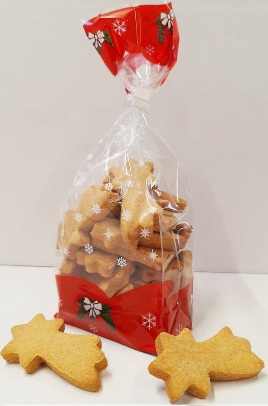 Bio Sternkekse von PIEKARNIA POLA, 200 g, frisch gebackene Kekse mit Sternenform, ideal für Naschkatzen und Bio-Liebhaber.