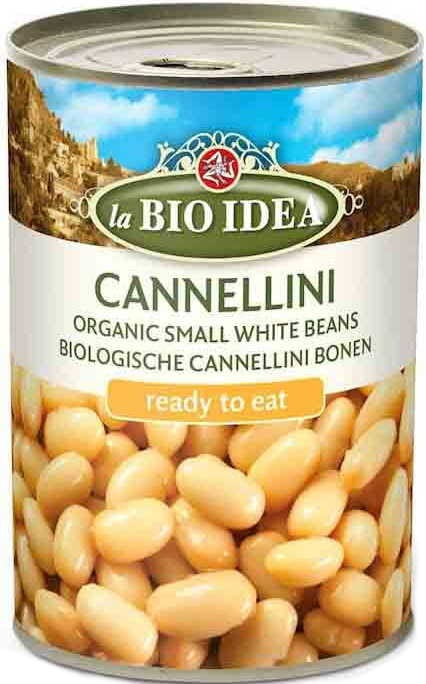 Kleine weiße Bohnen (Dose) BIO 400 g - LA BIO IDEA Hover Image