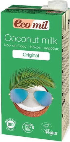 Kokosdrink gesüßt mit Agavensirup BIO 1000 ml ECOMIL