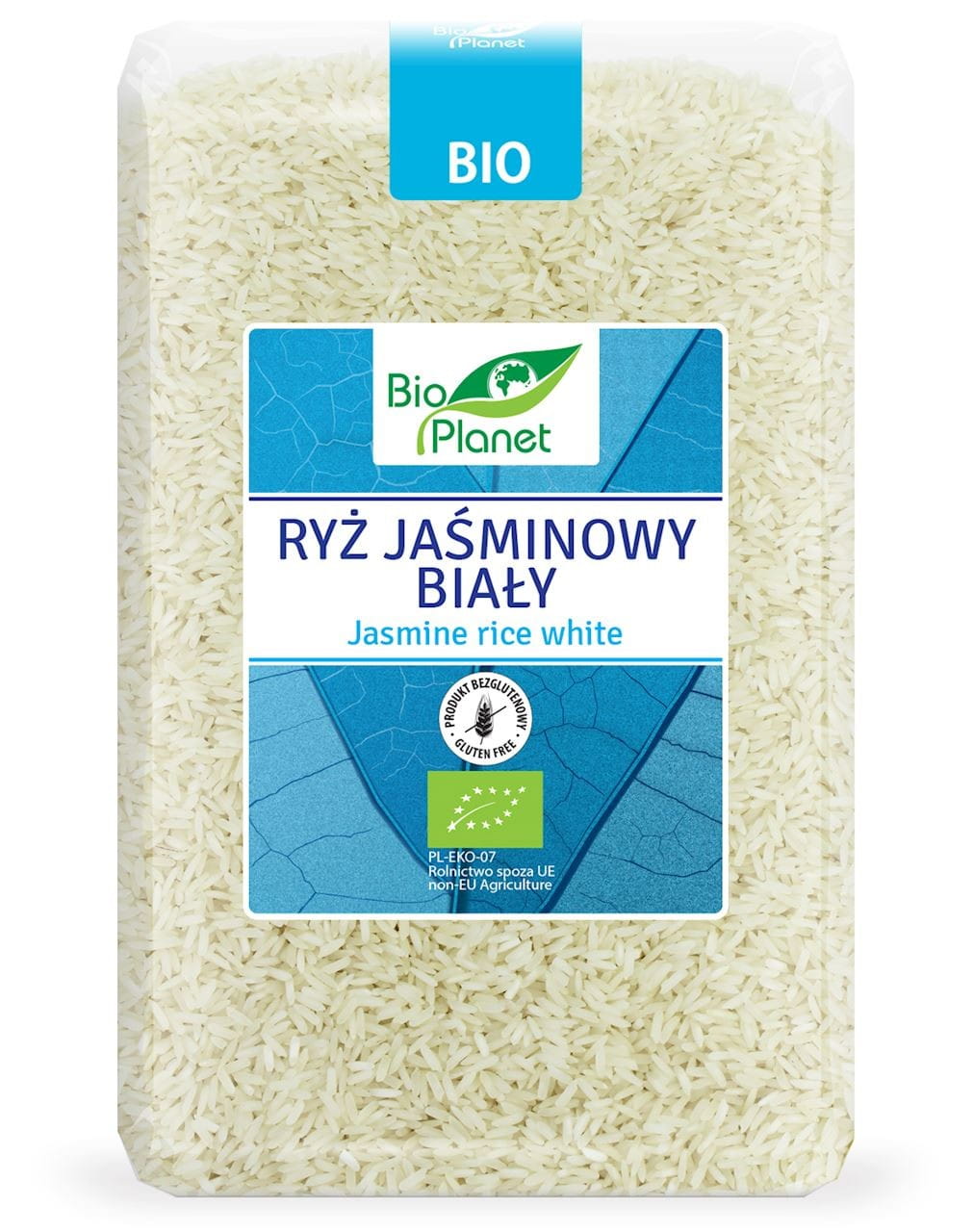 Glutenfreier weißer Jasminreis BIO 2 kg - BIO PLANET