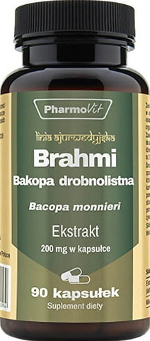 Brahmi Bakopa kleinblättriger Extrakt 20:1 200mg 90 Kapseln PHARMOVIT