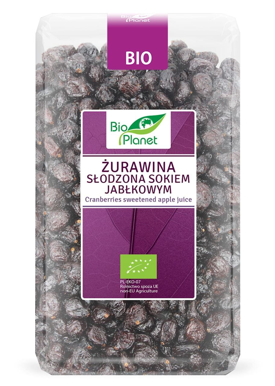 Cranberry gesüßt mit Apfelsaft BIO 1 kg - BIO PLANET