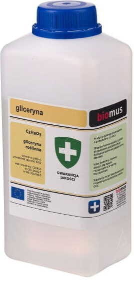 Pflanzliches Glycerin 1 kg BIOMUS Huvudsaklig produktbild
