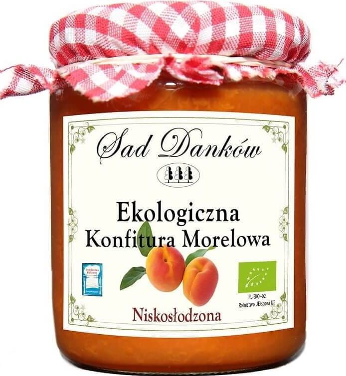 Aprikosenmarmelade, zuckerarm BIO 260 g - SAD DANKÓW Imagem principal do produto