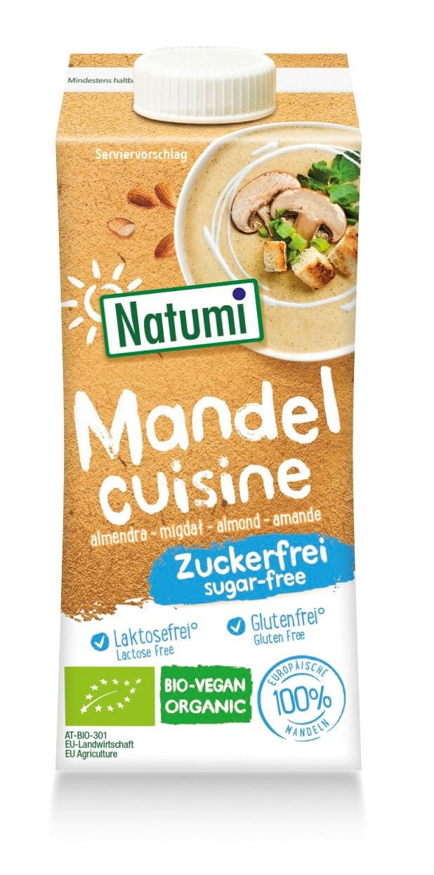 Konzentriertes Mandelprodukt zum Kochen und Backen glutenfrei BIO 200 ml - NATUMI Fő kép