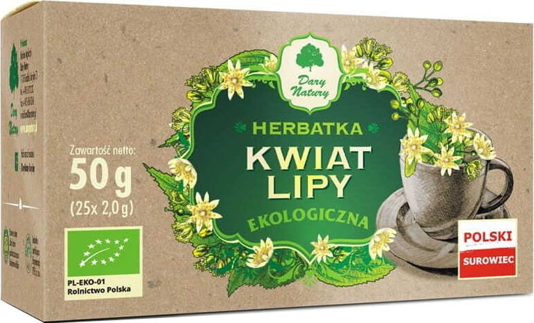 Lindenblütentee BIO (25 x 2 g) - GESCHENKE DER NATUR Hlavní obrázek produktu