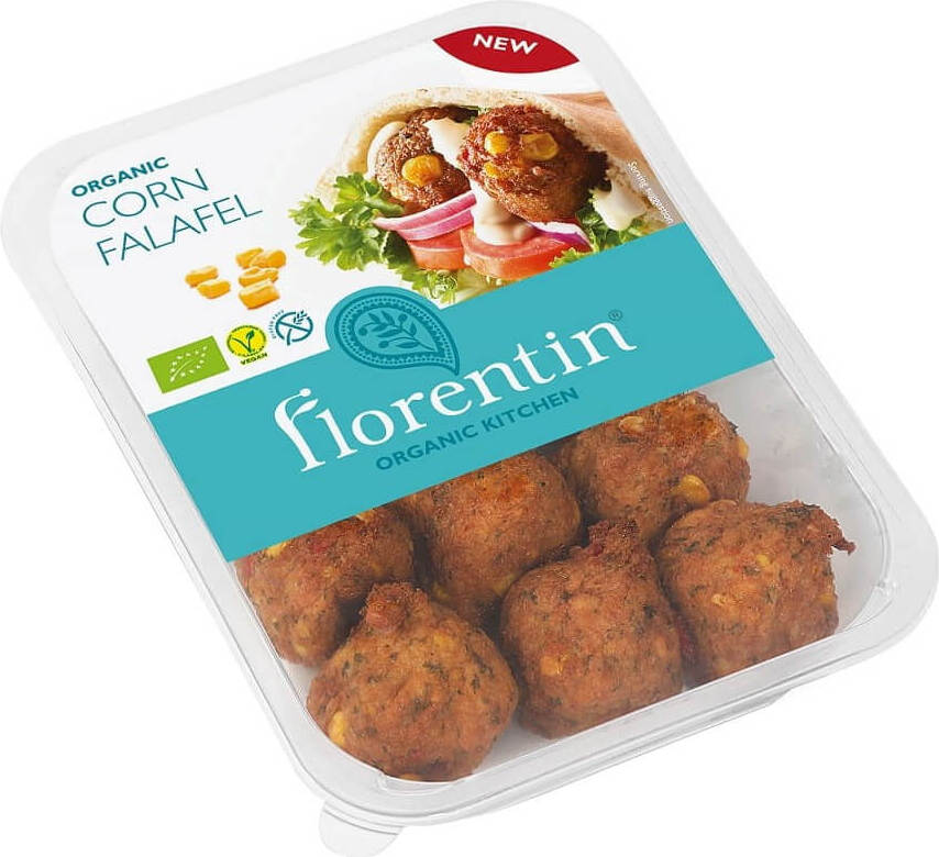 Falafel mit Mais und Paprika glutenfrei BIO 240 g - FLORENTIN