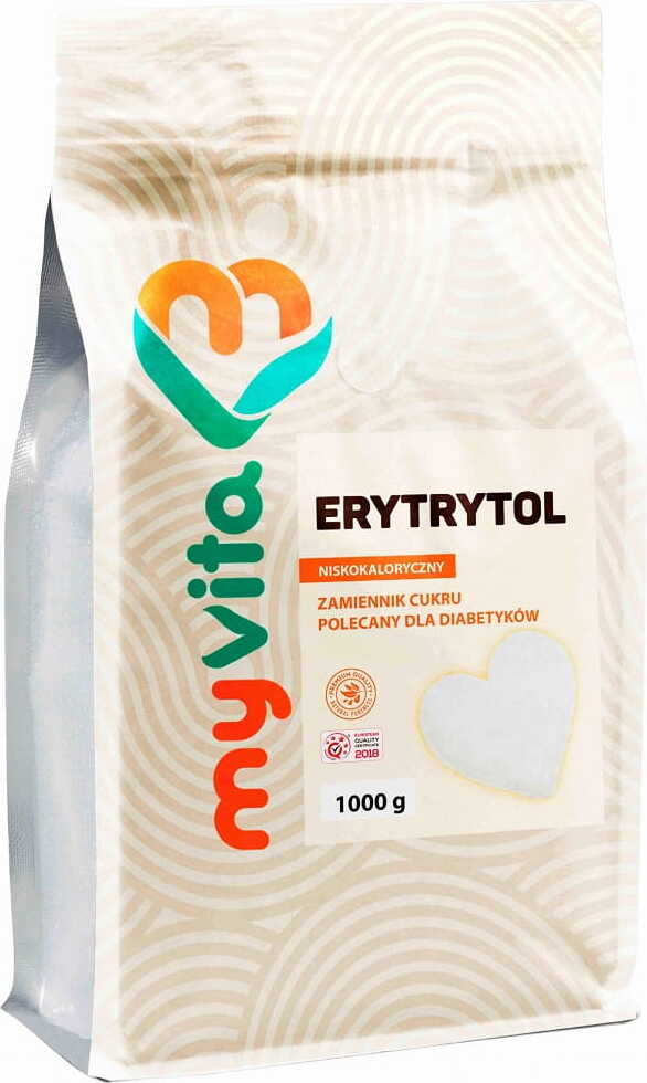 Erythrit Erythrol 1000g MYVITA