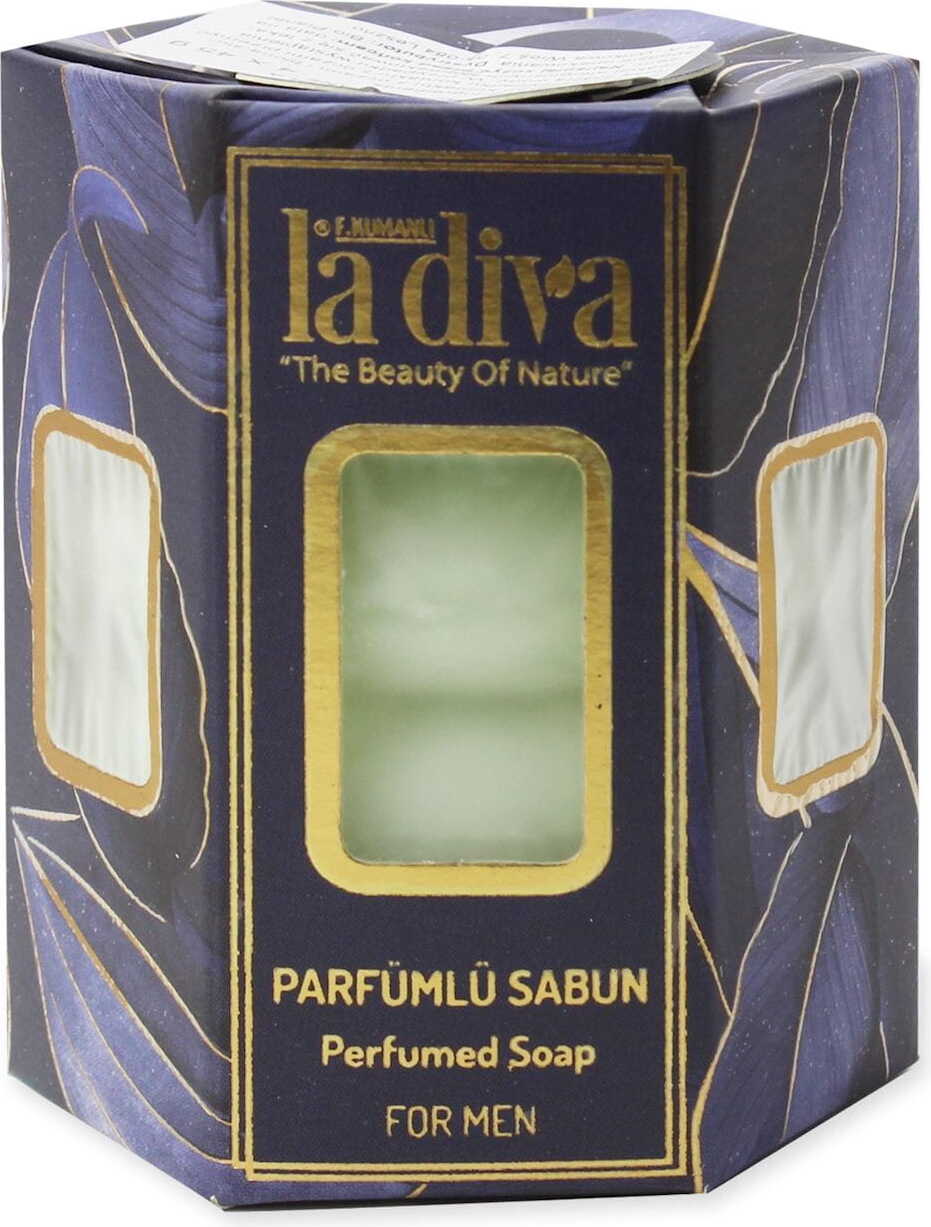 Twist Stückseife für Männer parfümiert (4 x 45 g) 180 g - LA DIVA