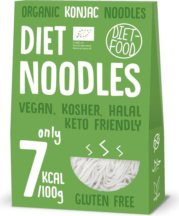 Glutenfreie Shirataki Nudeln Nudeln BIO 300 g DIÄT FOOD 主图