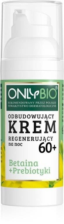 Aufbauende Gesichtscreme von ONLY BIO mit Betain und Präbiotika, 50 ml, regenerierende Pflege für reife Haut