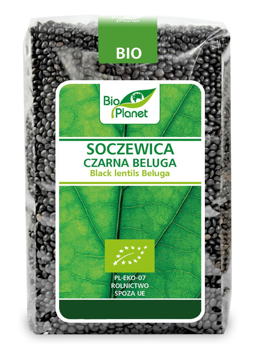 Schwarze Belugalinsen BIO 500 g - BIO PLANET