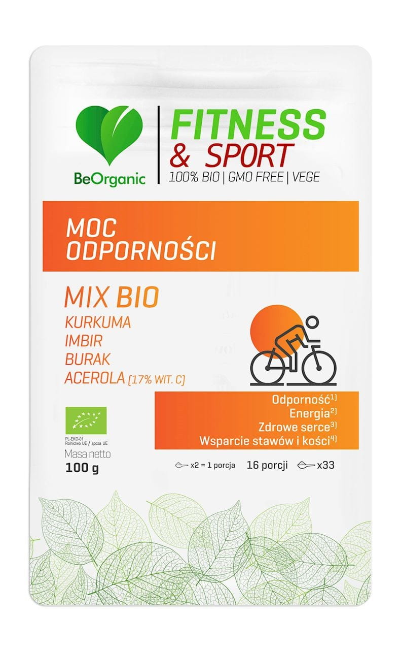 Widerstandsstarke Mischung in Pulver BIO 100 g - BE ORGANIC