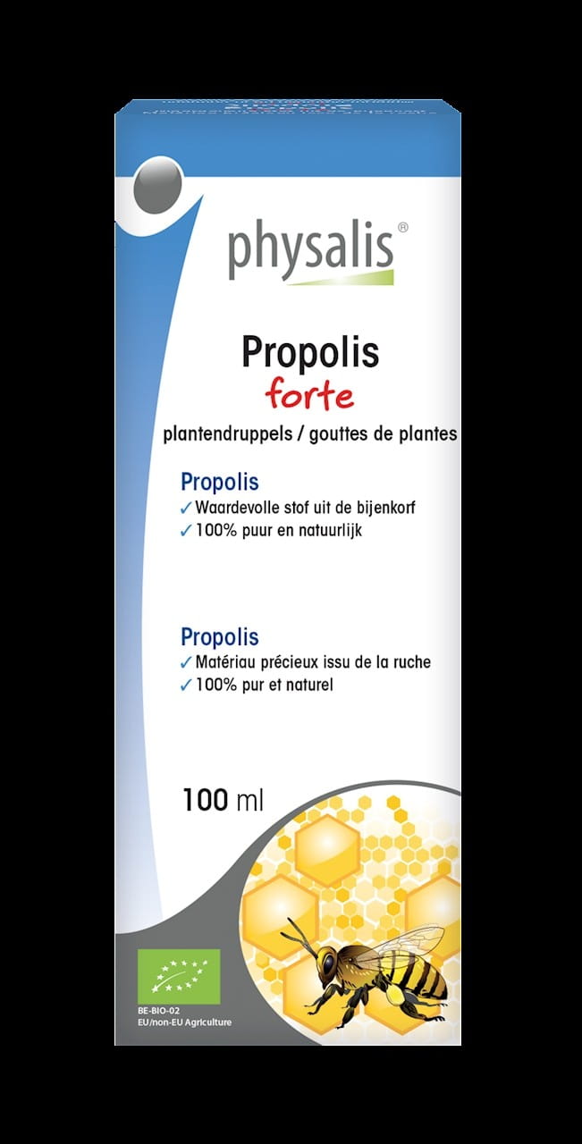 Propolis FORTE Extrakt in Tropfen BIO 100 ml - PHYSALIS