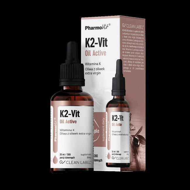 Vitamin K2 in Tropfen (75 mcg) glutenfrei 30 ml - PHARMOVIT Hover Image