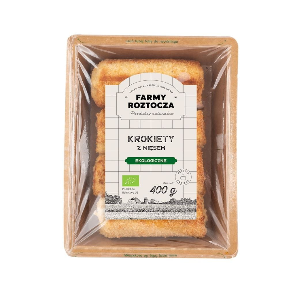 Kroketten mit Fleisch BIO 400 g - MITTENS FARM