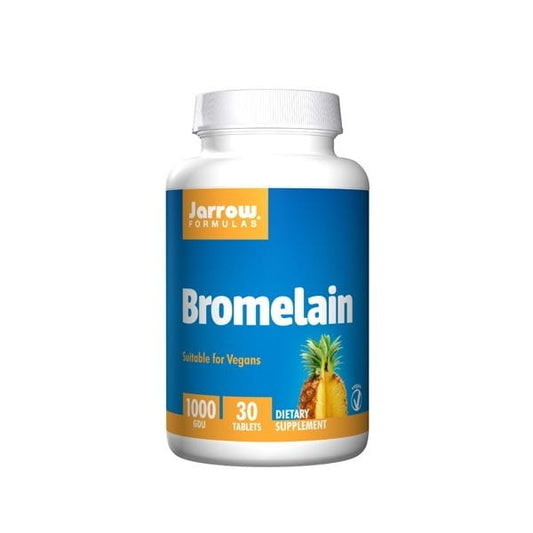 Bromelain 30 Tabletten in JARROW-FORMULEN Packung, natürliche Enzym-Tabletten für Gesundheit und Verdauung