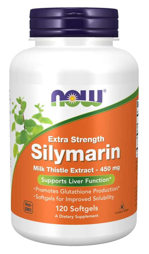 Silymarin Silymarin aus Mariendistel 120 Kapseln NOW FOODS