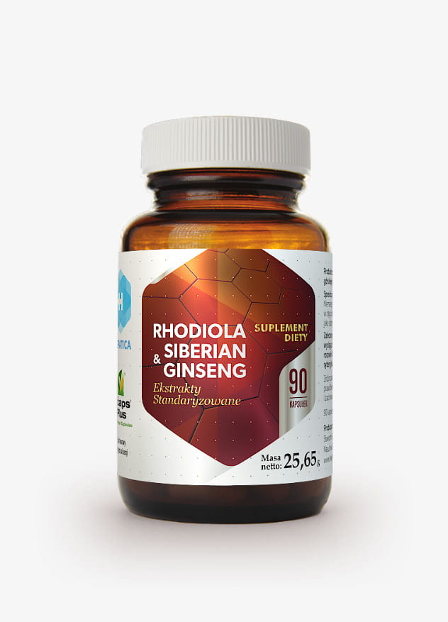 Rhodiola & Sibirischer Ginseng 90 HEPATICA-Kapseln Hover Image
