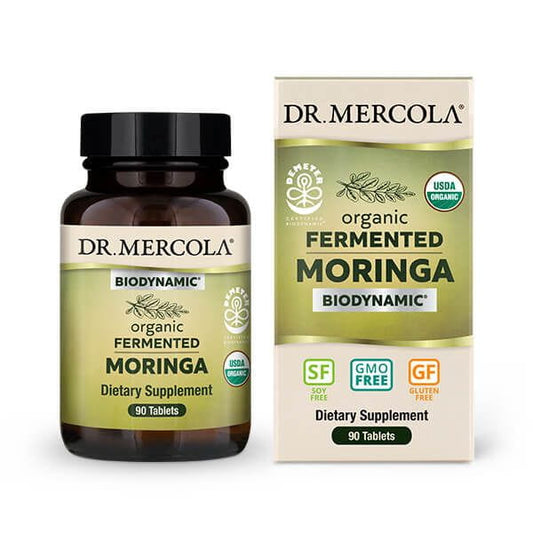 Organisch fermentiertes Moringa 90 Tabletten von DR MERCOLA
