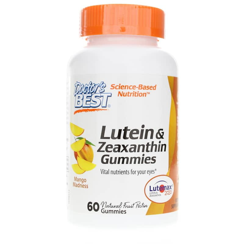 Lutein- und Zeaxanthingummis 60 DOCTOR'S BEST Gelees